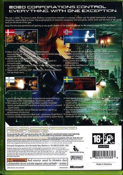 Perfect Dark Zero - XBOX Live - XBOX 360 (B Grade) (Used) (Eng)